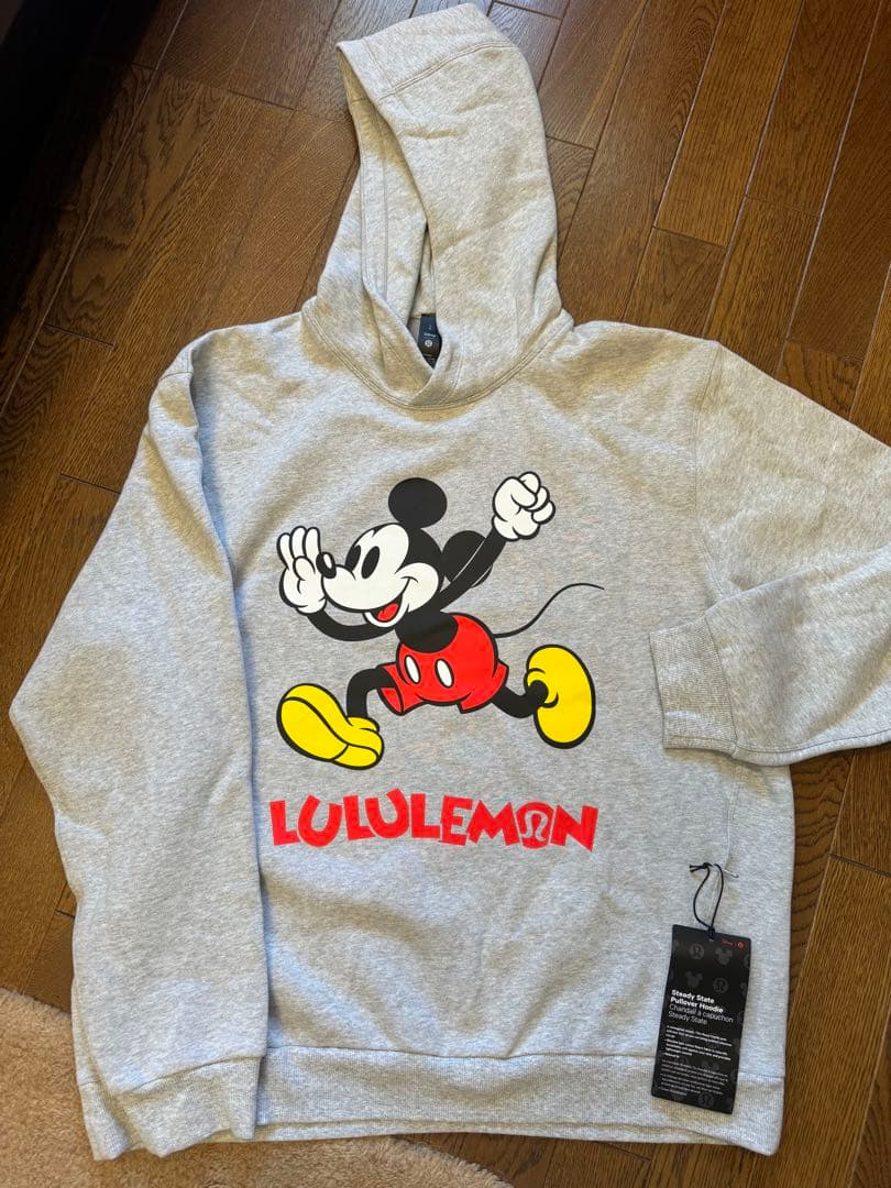 限定コラボ Disney x lululemon ディズニーミッキーHoodie