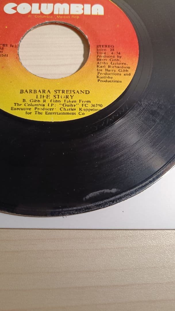 洋楽 BARBARA STREISAND & BARRY GIBB /GUILTY