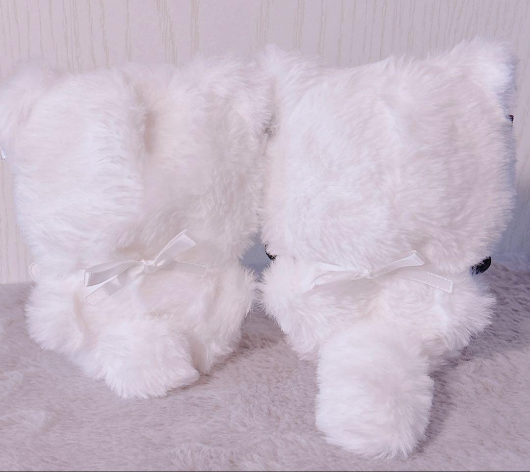 おすわりぬい服　10cm・にじぱぺっと用着ぐるみ　左・右