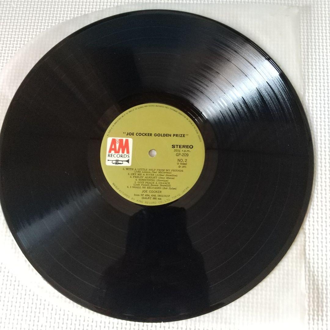 JOE COCKER Golden Prize レコード+映画パンフ