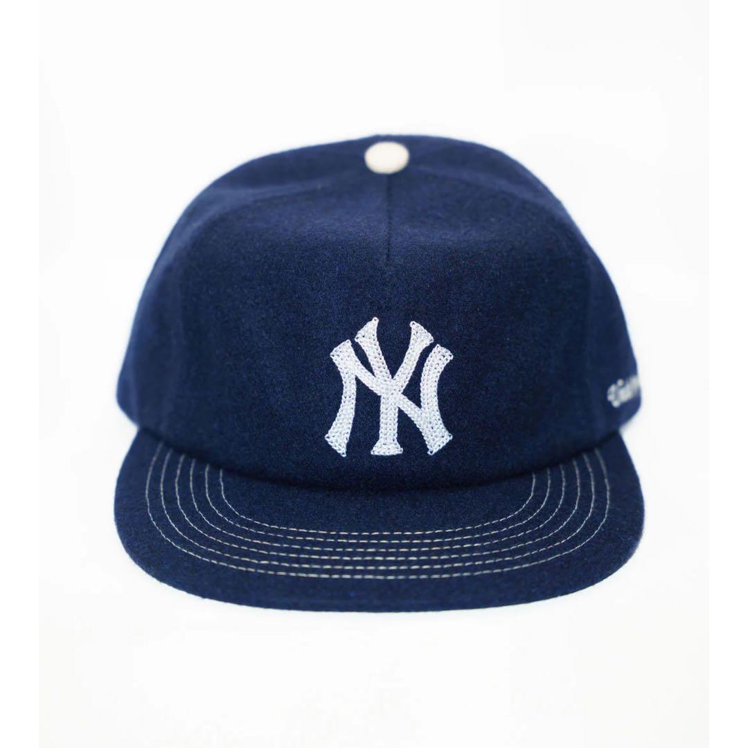 新品 Uncle Jay's Vintage ヤンキース ネイビー キャップ