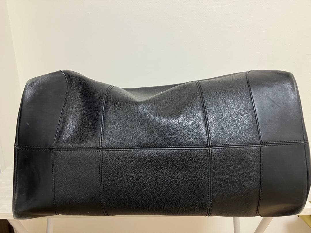 BALLY 黒 レザーボストンバッグ