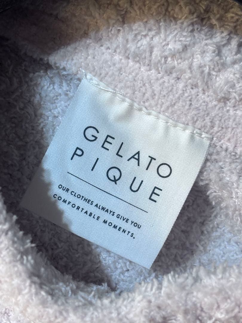 gelato pique ベビモコアイスジャガードプルオーバー&ワッフルショーツ