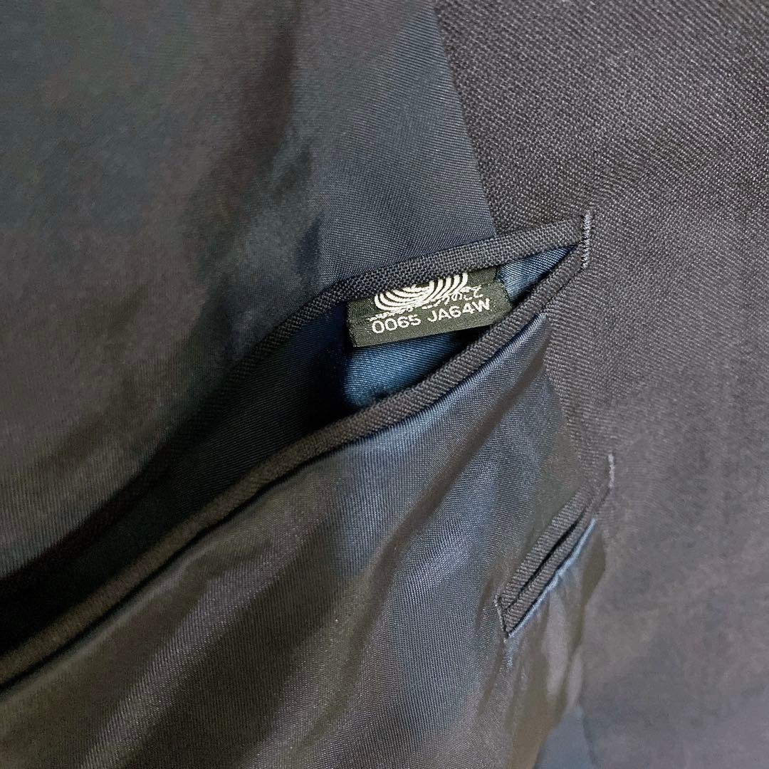 CHAPS ラルフローレン.*ダブル 紺ブレ 金ボタン ラムウール混