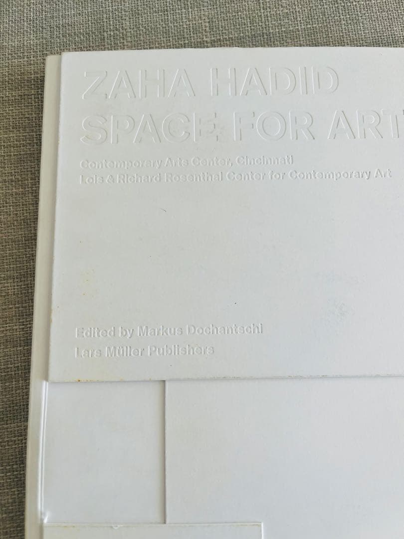【希少本】Zaha Hadid: Space for Art ザハ・ハディド