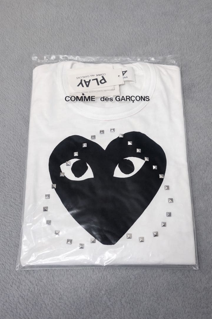 COMME des GARÇONS 半袖Tシャツ ハートデザイン