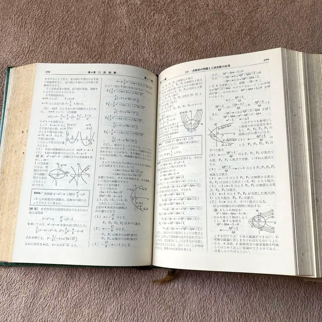 旺文社編　代数解法事典　古書