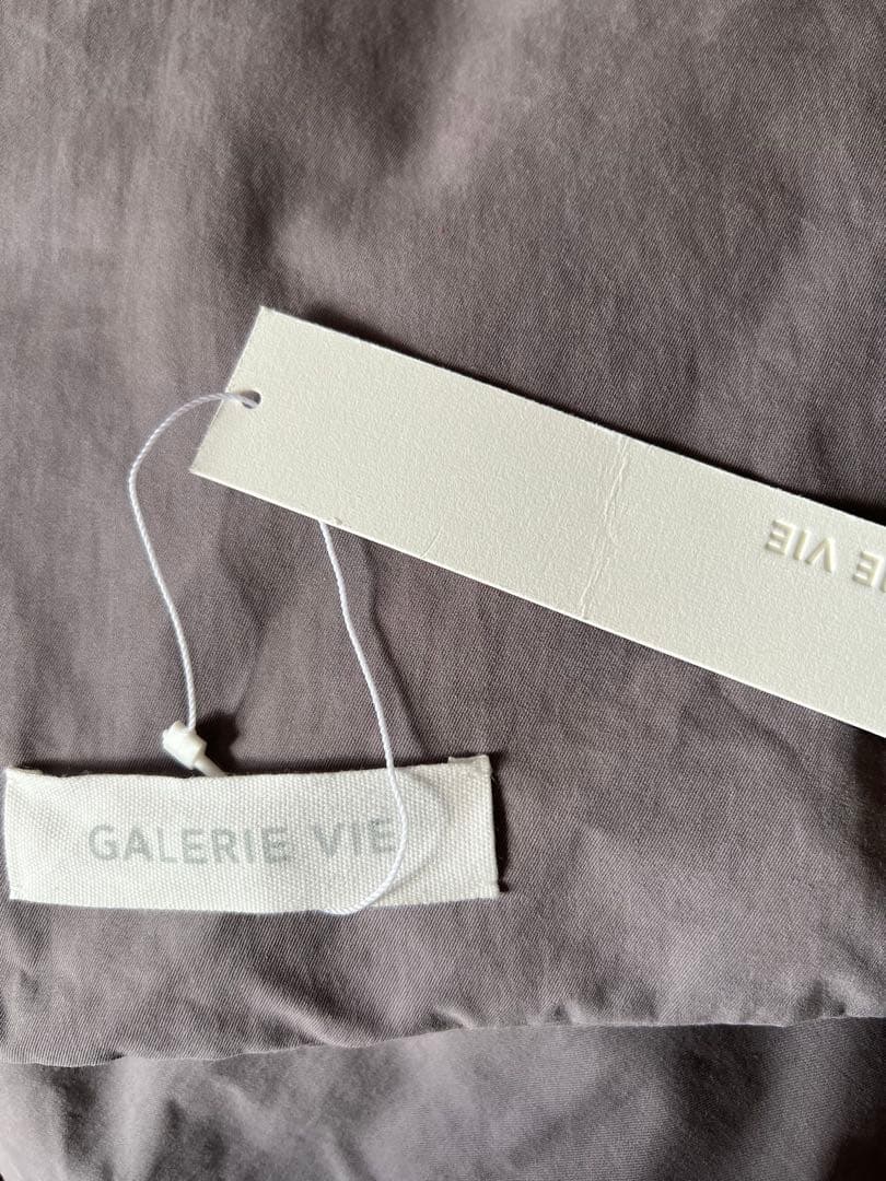 GALERIE VIE パウダーコットンツイルダウン ストール