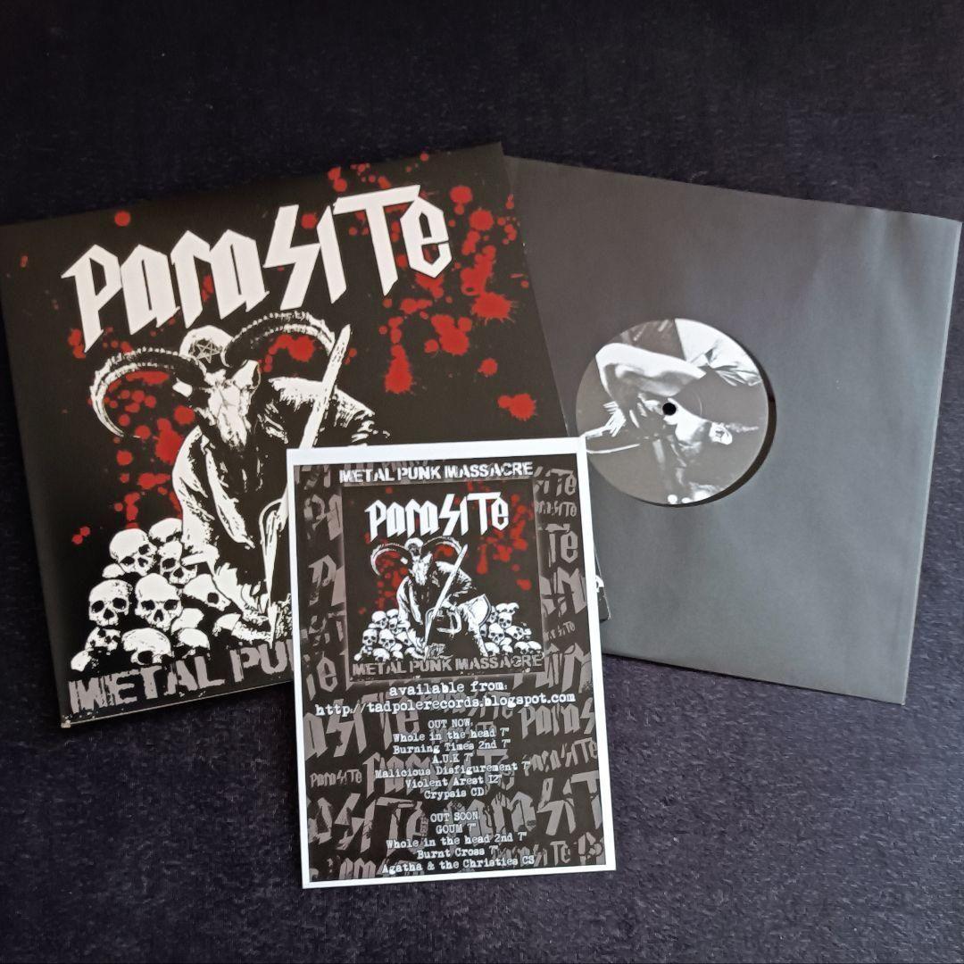 PARASITE 4枚 l punk crust gism zouo