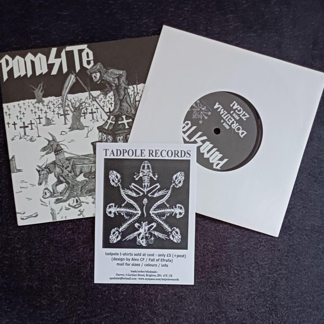 PARASITE 4枚 l punk crust gism zouo