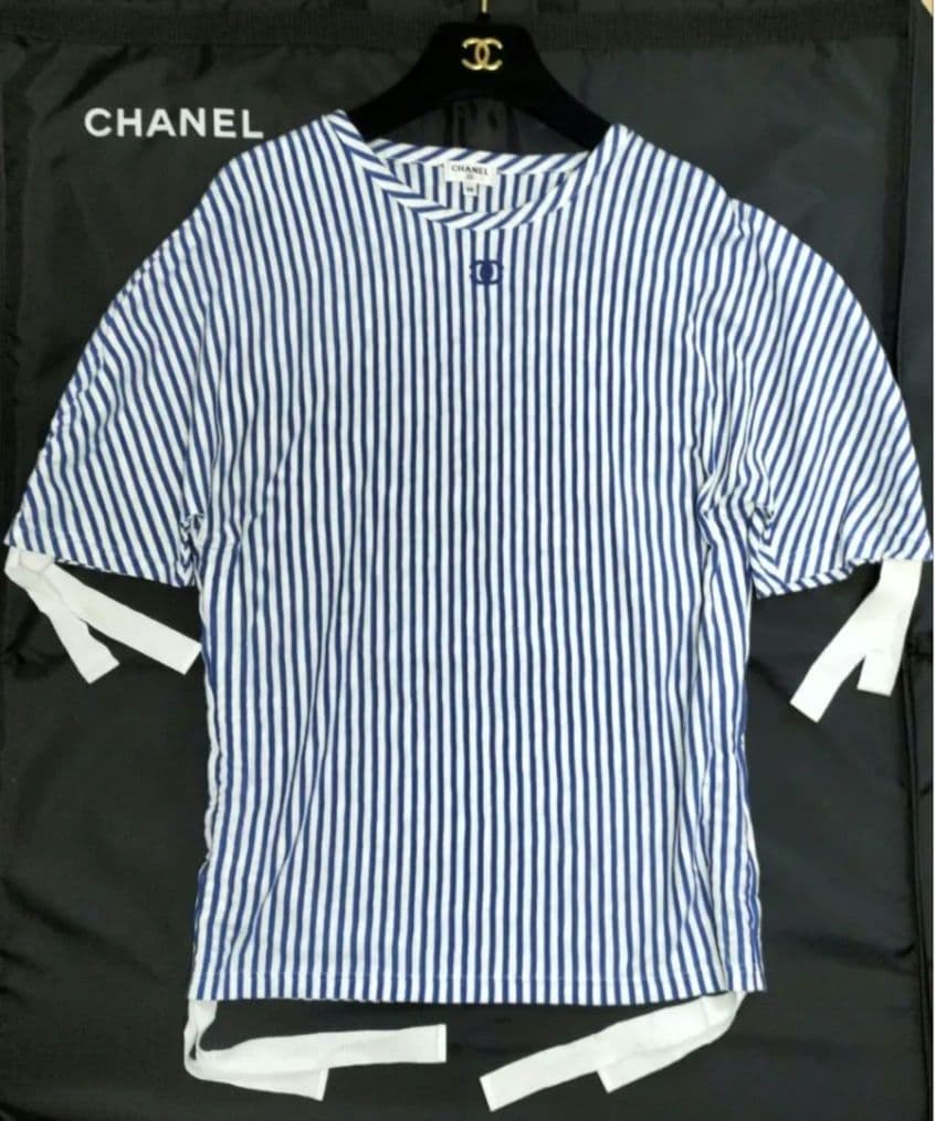 CHANEL 【極美品】チェーンデニムパンツ 36(М)(ハンガー生地タグあり)