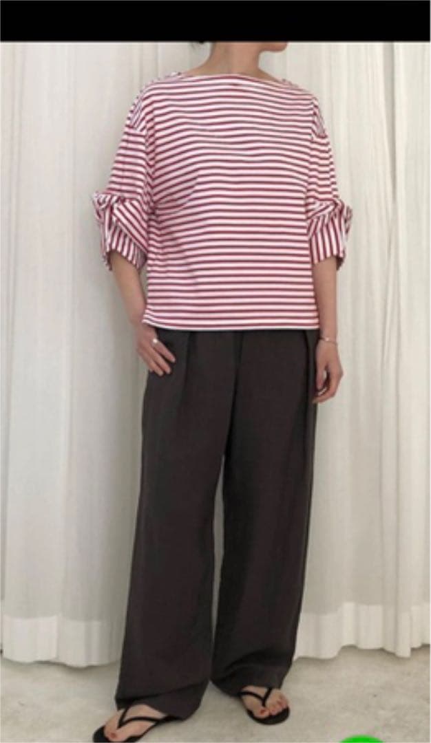 TICCAボーダー Tシャツ トップス