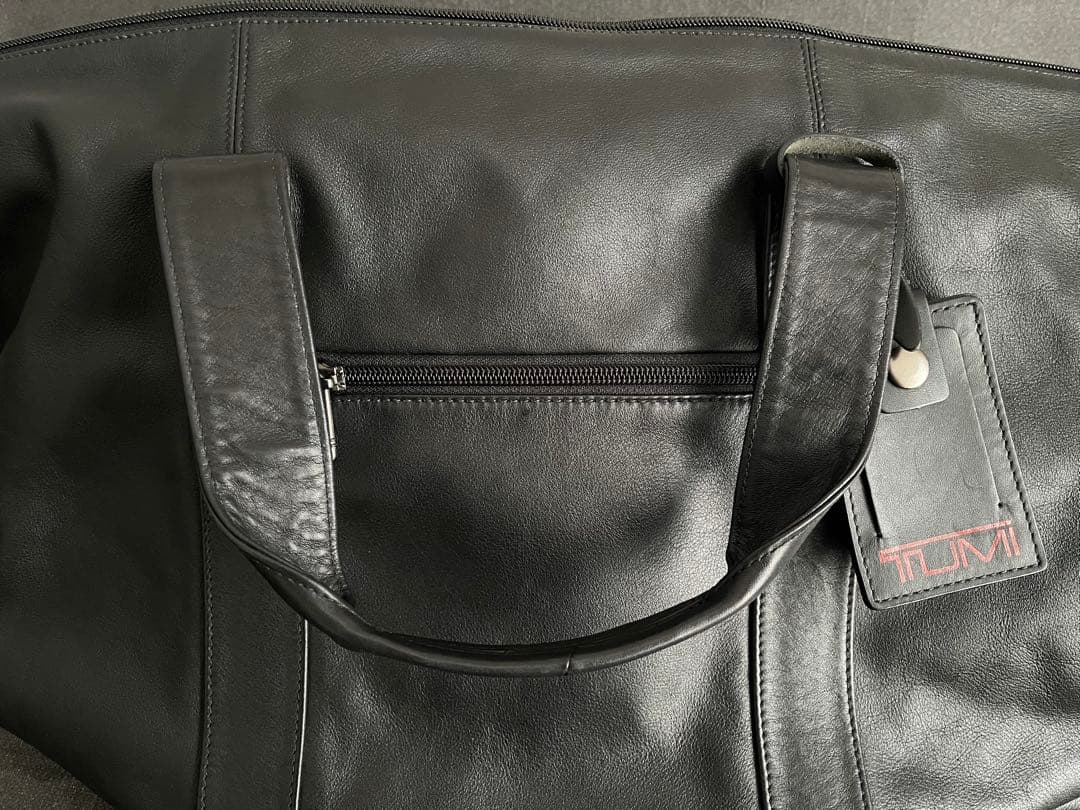 希少　TUMI オールレザー　ボストンバッグ　革　ブラック　旅行バッグ