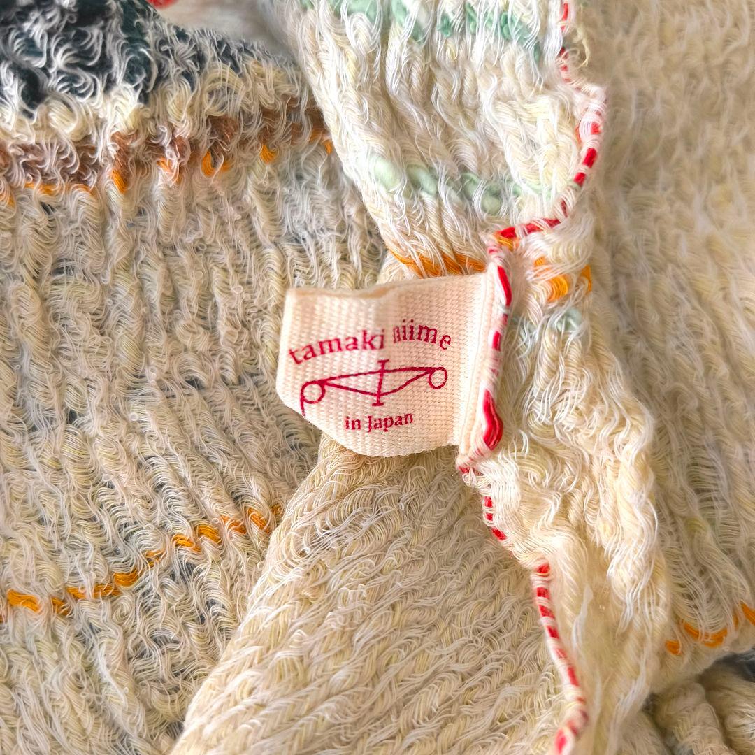 タマキニイメ only one shawl 播州織　玉木新雌　ショール