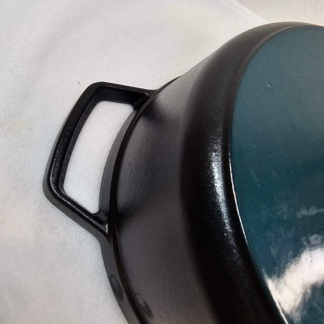 STAUB ストウブ 22cm 鋳物 両手鍋 ピコ・ココット ラウンドブラック