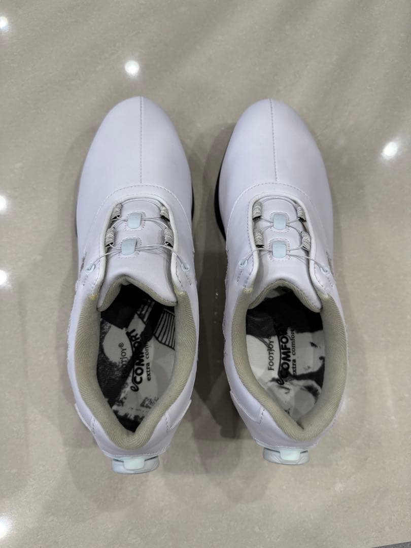 FootJoy ゴルフシューズ 女性用 ホワイト/レッド23.5cm