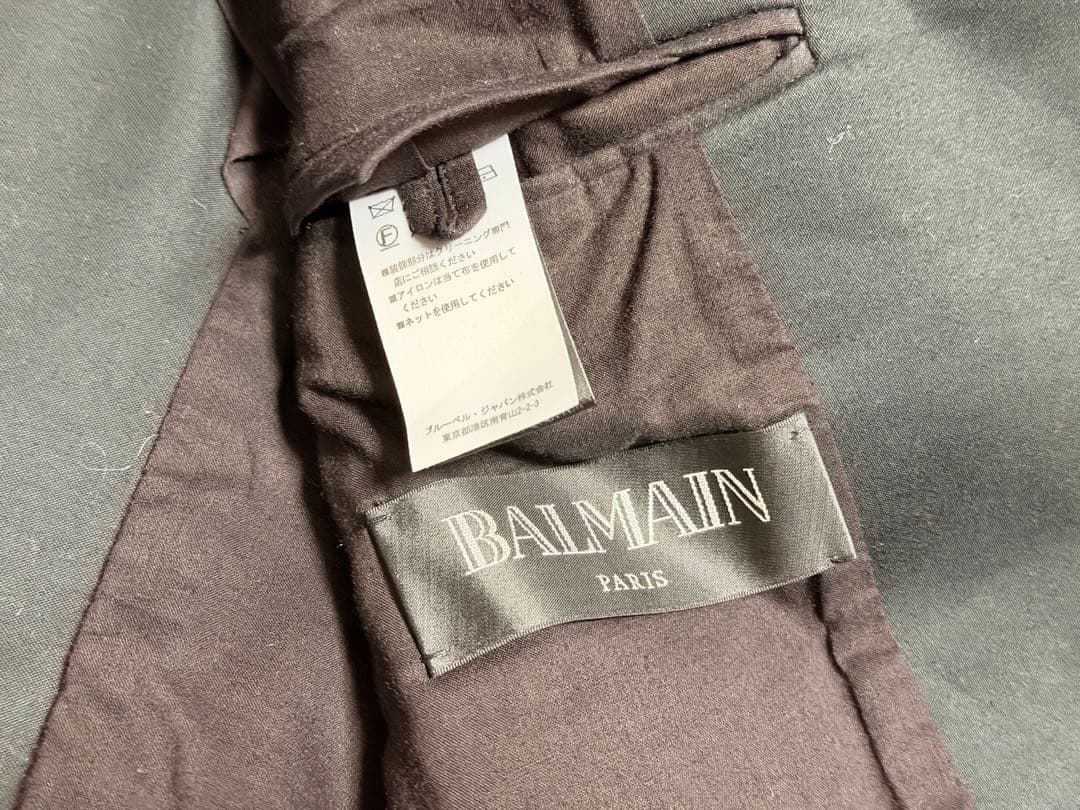 BALMAIN バルマン ダブルジャケット ブラック 46サイズ