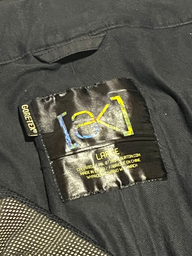 Burton バートン GORE-TEX AKブラックジャケット パンツ メンズ