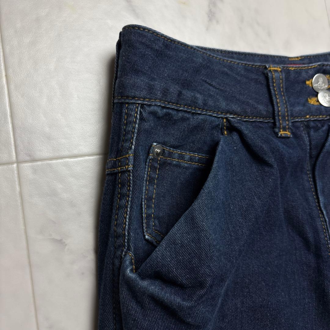 【美品】Vivienne Westwood RED LABEL 立体裁断デニム