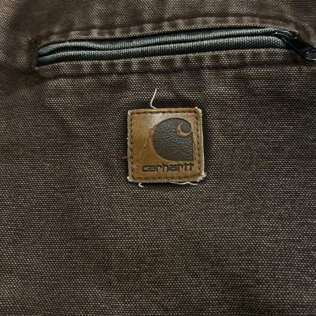 S*U様 Carhartt　デトロイトジャケット　L　DKB　ブラウン　古着