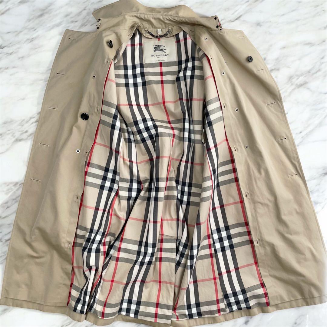 近年モデル美品　BURBERRY バーバリー　トレンチコート　 カシミヤライナー