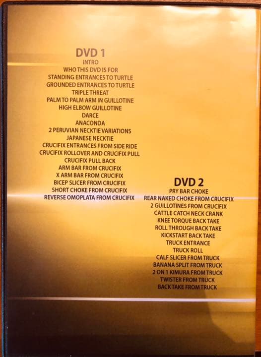 亀特化「タートルポジション」柔術MMA教則DVD