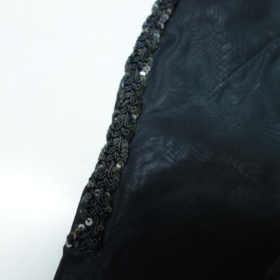 S*）様 60美品 コムデギャルソン スパンコール ボタンレスジャケット S