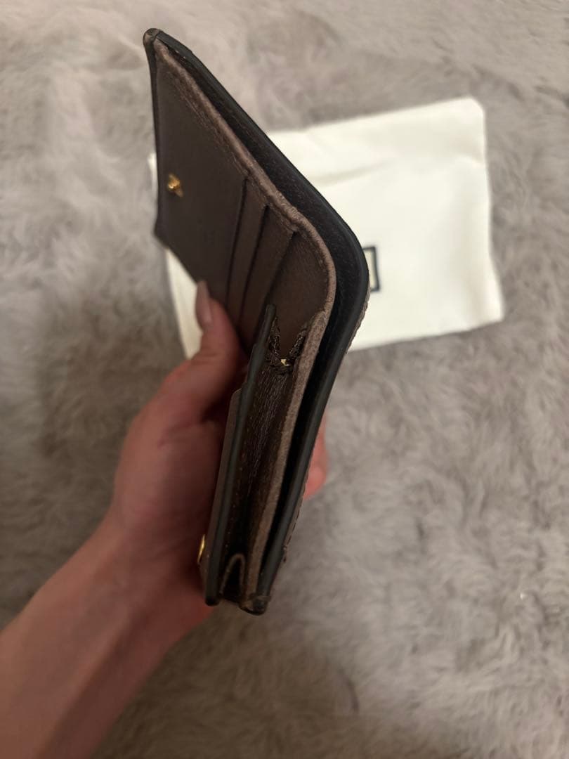 GUCCI オフィディア GGカードケース（&紙幣入れ付き）