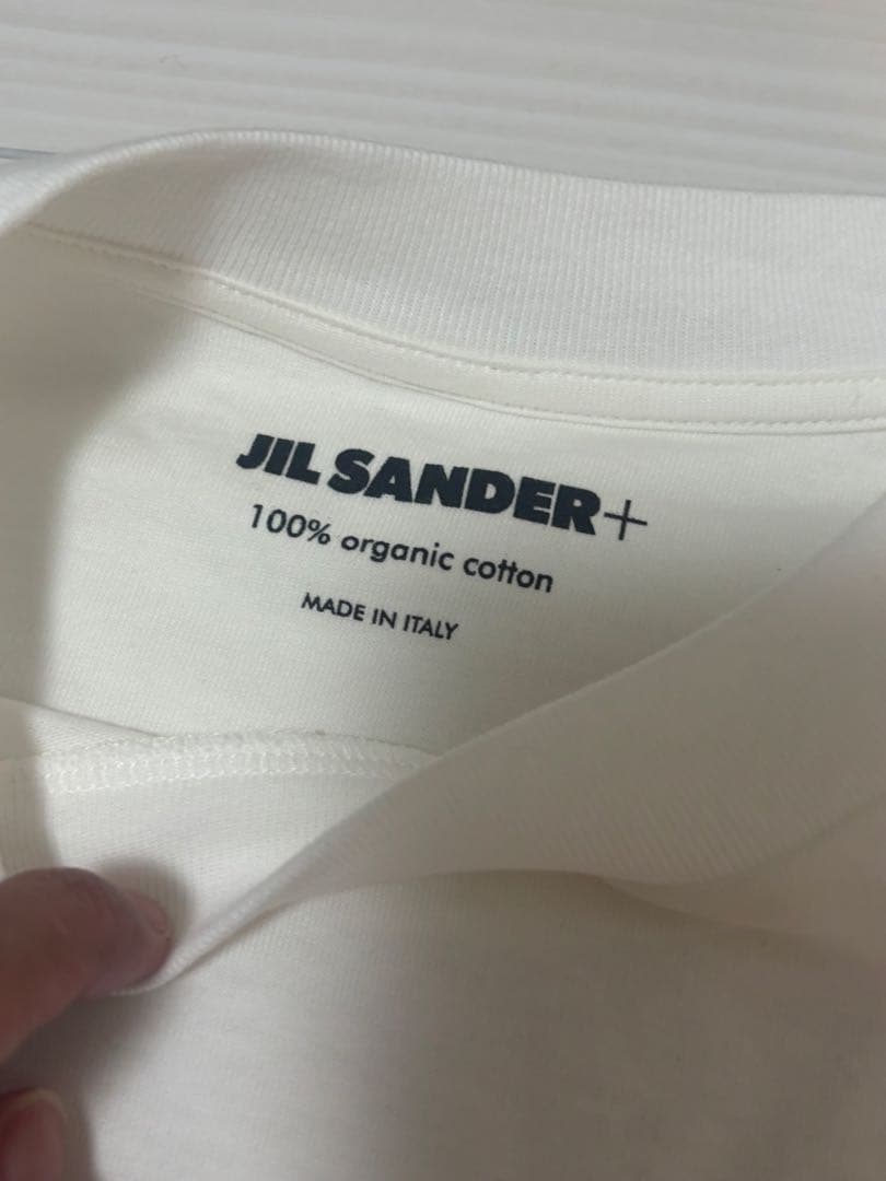ジルサンダー　レディースTシャツ Sサイズ 100%オーガニックコットン