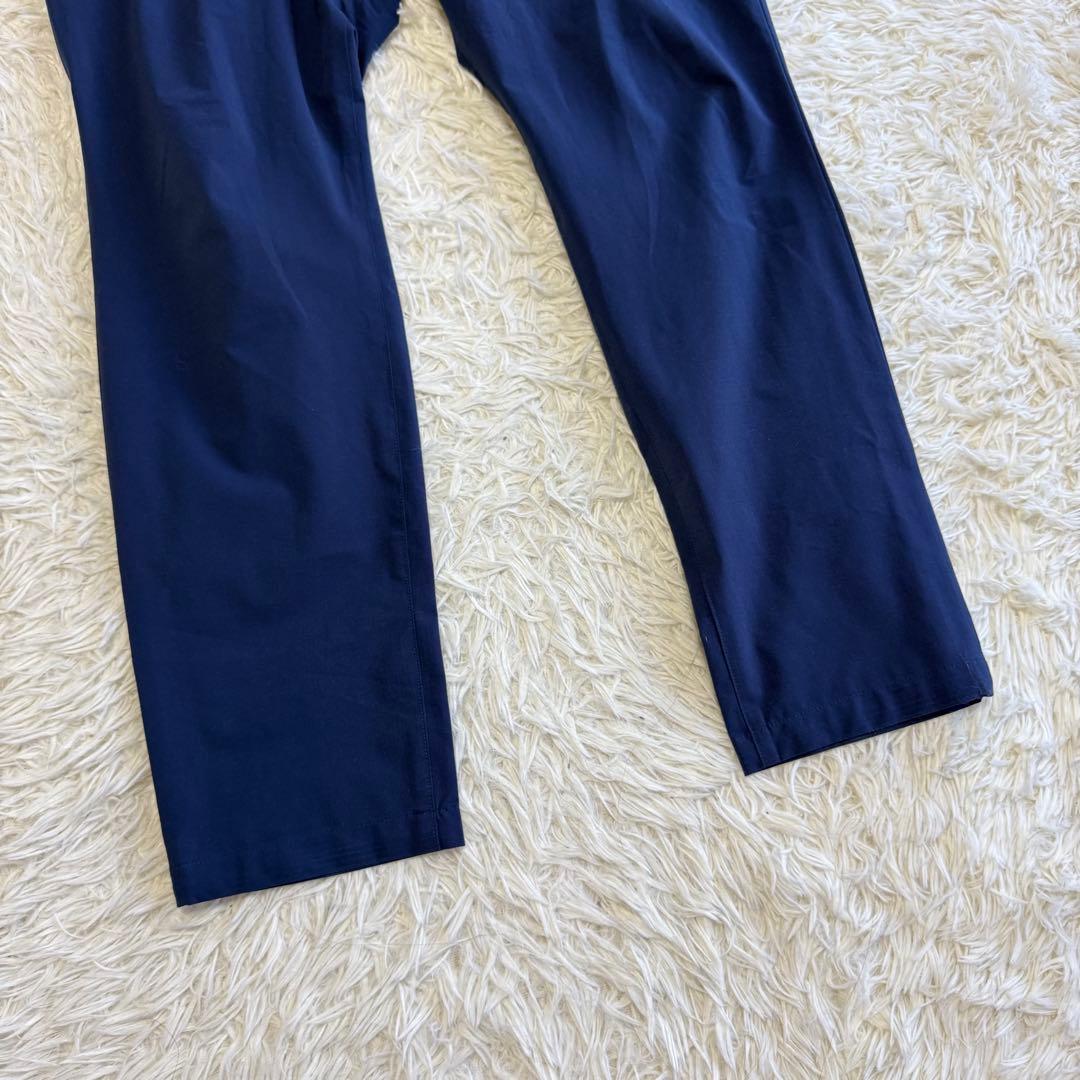 【ビームスゴルフ】美品 ストレッチパンツ ネイビー XLサイズ メンズ