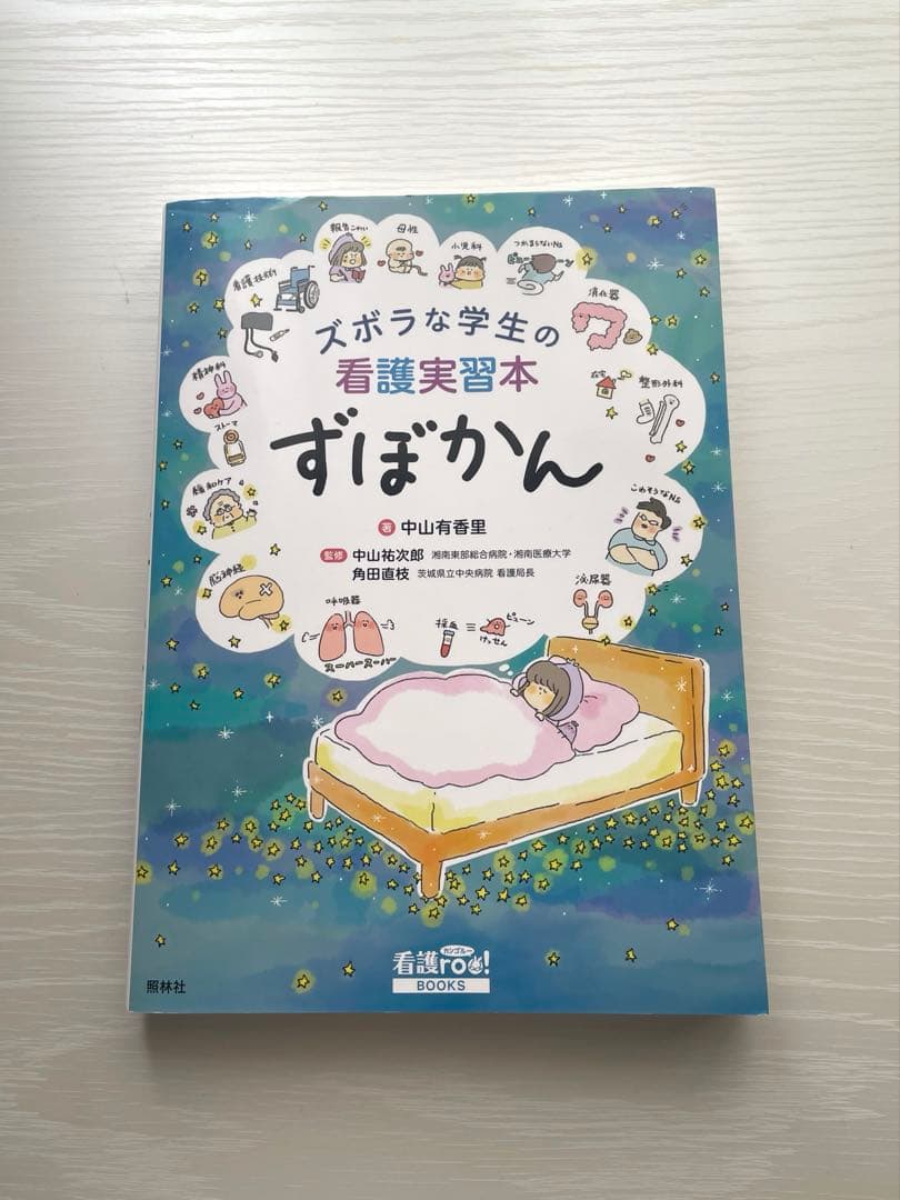 看護実習　参考書4点セット ずぼかん　関連図　対症看護　看護過程