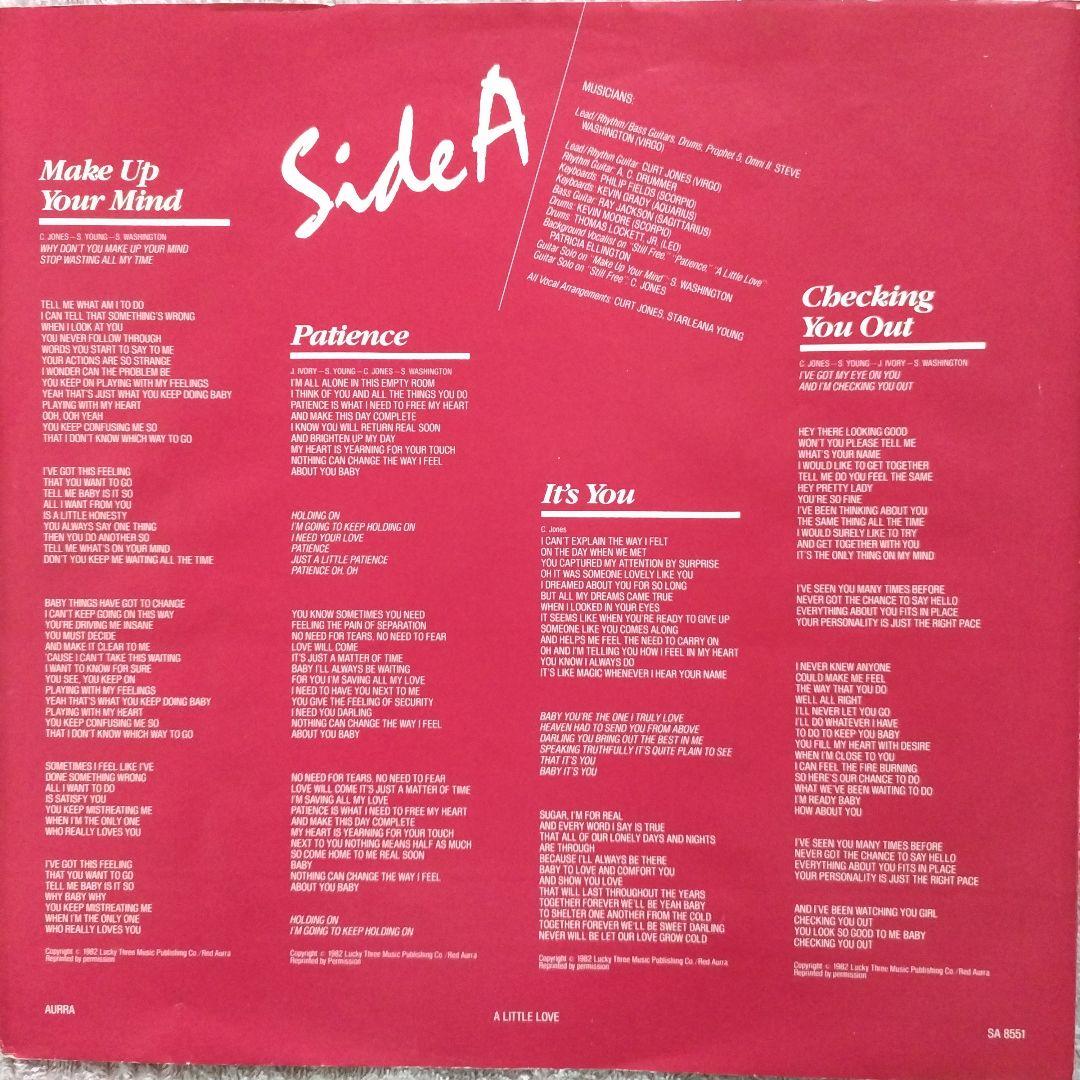 AURRA　ALBUM　レコード