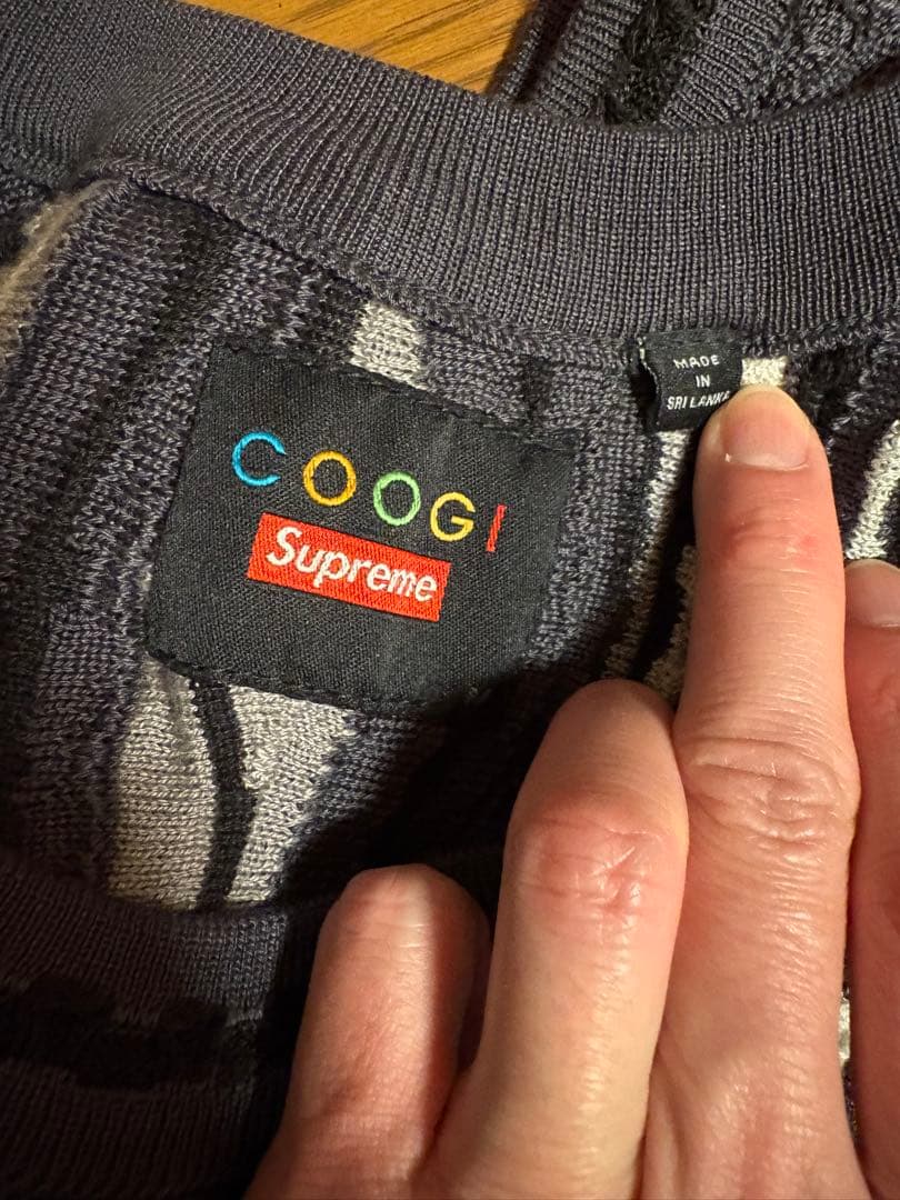 supreme coogi タンクトップ　シュプリーム　クロム　23