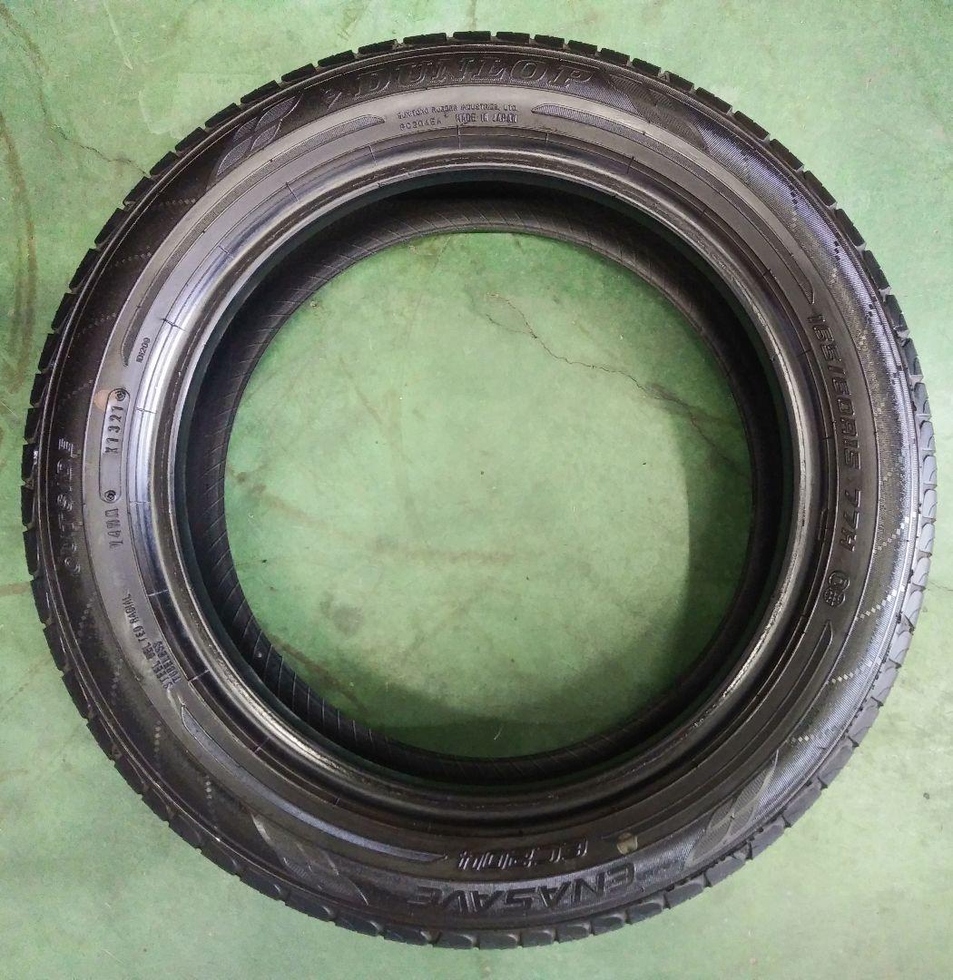【送料込】165/60R15　ダンロップ　エナセーブ　EC204　夏タイヤ　4本