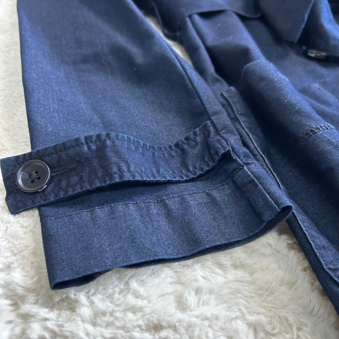 新品タグ付き　YANUK デニム　ベルト付き　トレンチコート