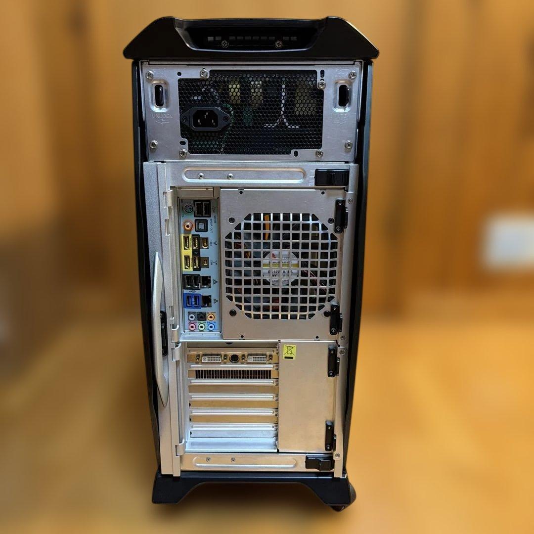ジャンク 自作PC Win10h Core i7 16MB DVDRW HDD2