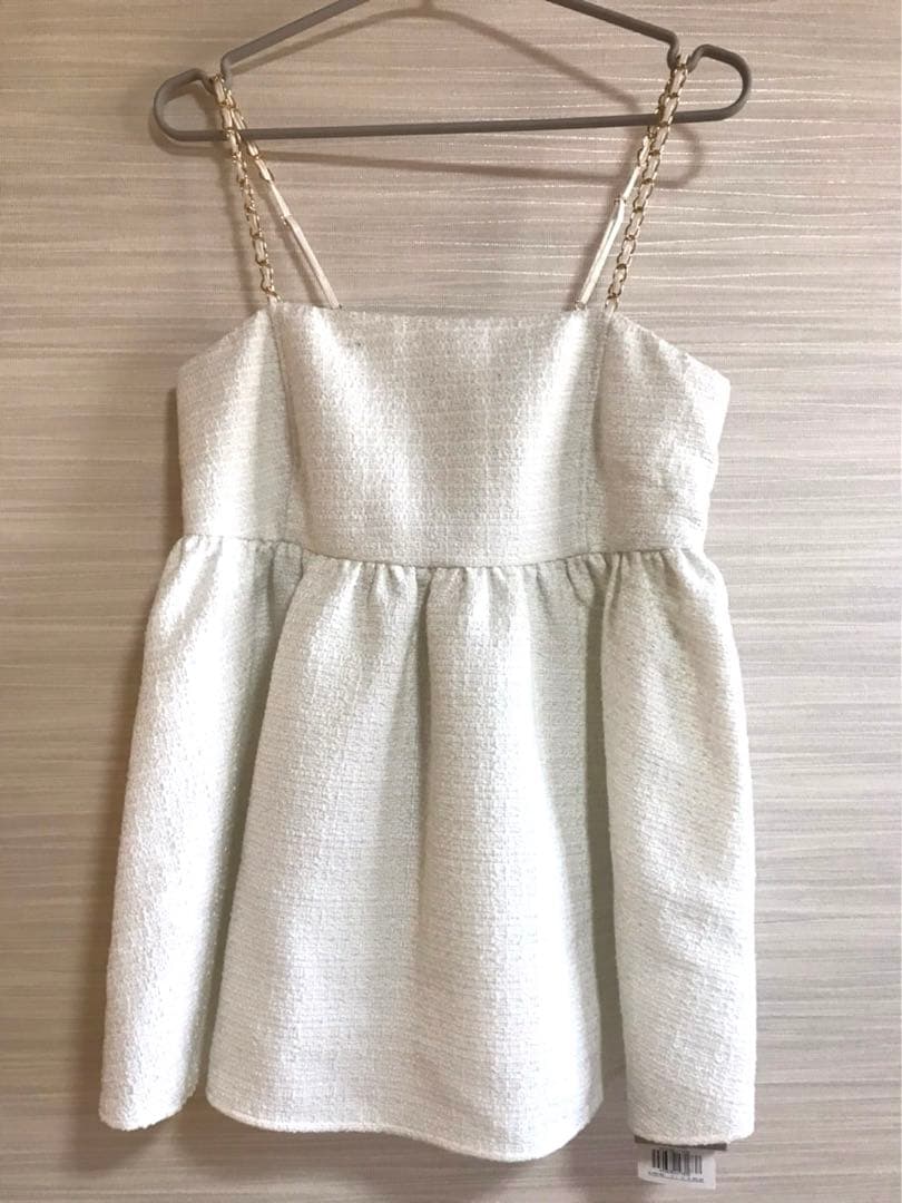 JUSGLITTY♡ツイードキャミ