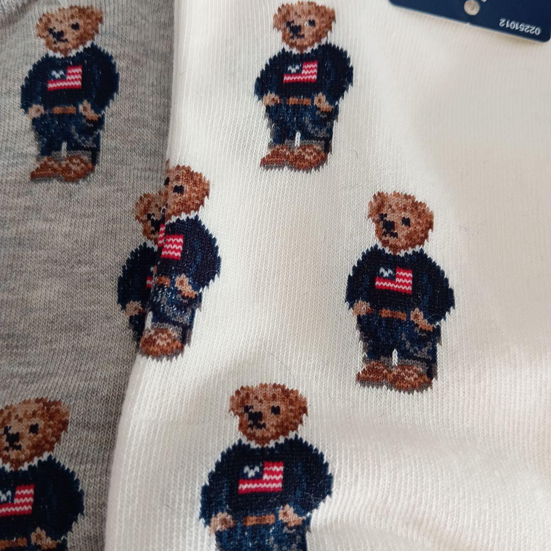 POLORALPHLAUREN ポロラルフローレン ポロベア ソックス 六足