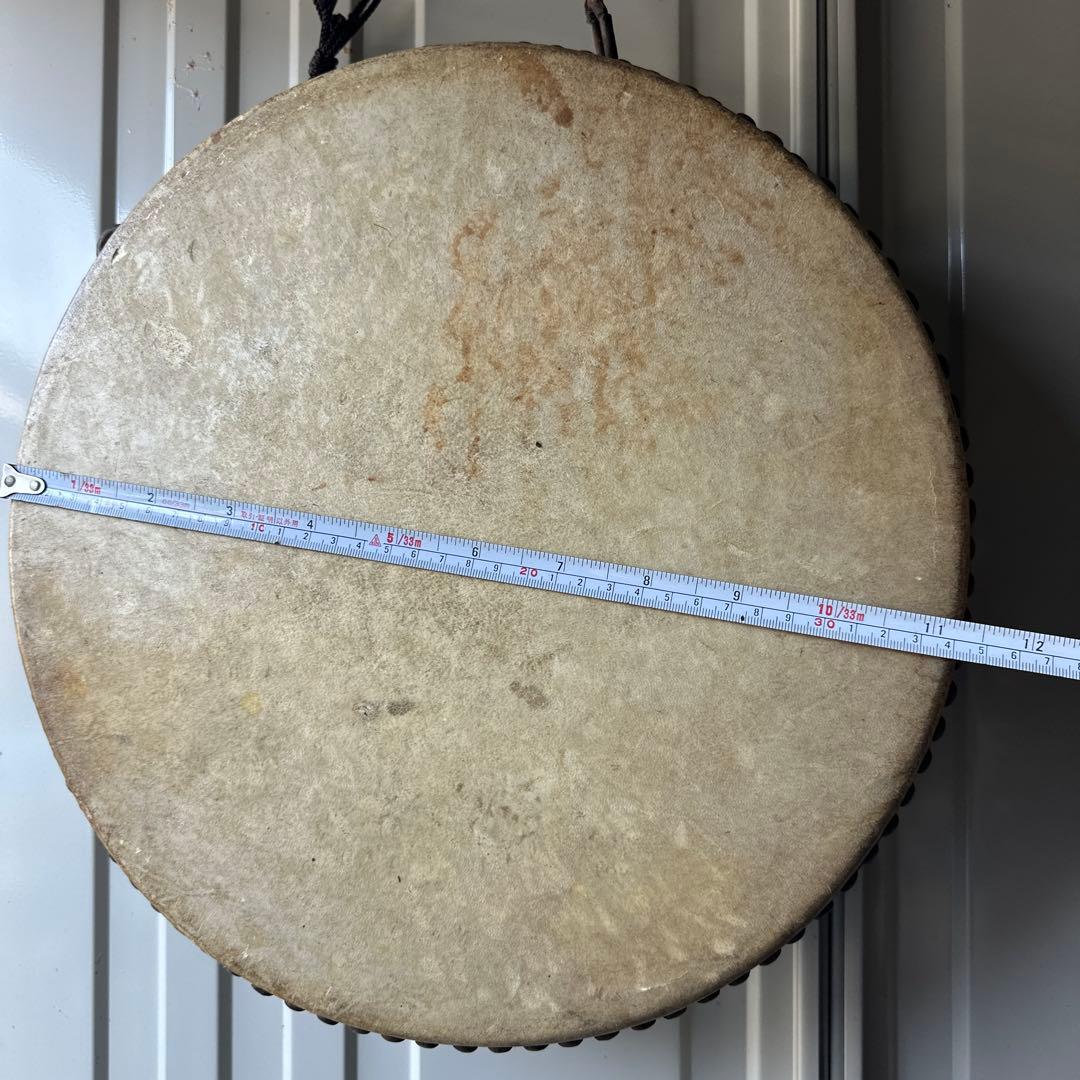 和太鼓/平太鼓　　幅:約35cm*高さ:約11cm