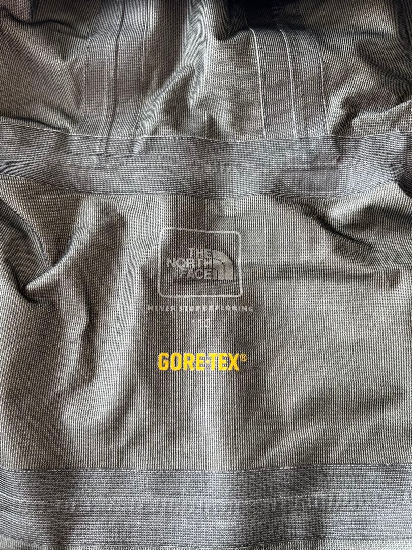 THE NORTH FACE 青色レインスーツ ゴアテックス