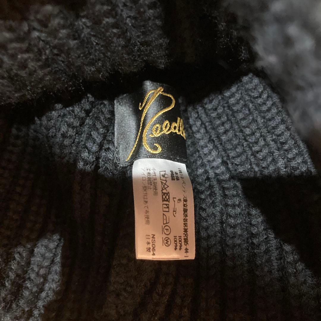 Needles ブラックニット帽