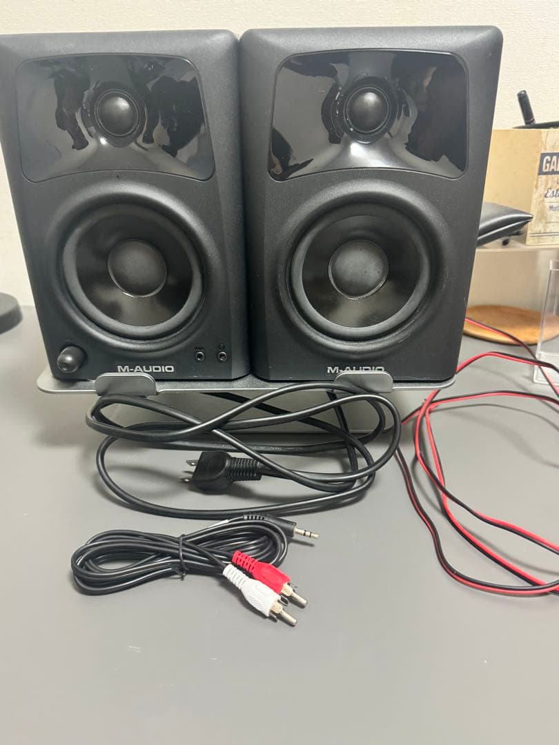 最終値下げM-AUDIO AV42 ※golden gateRCAケーブル付き