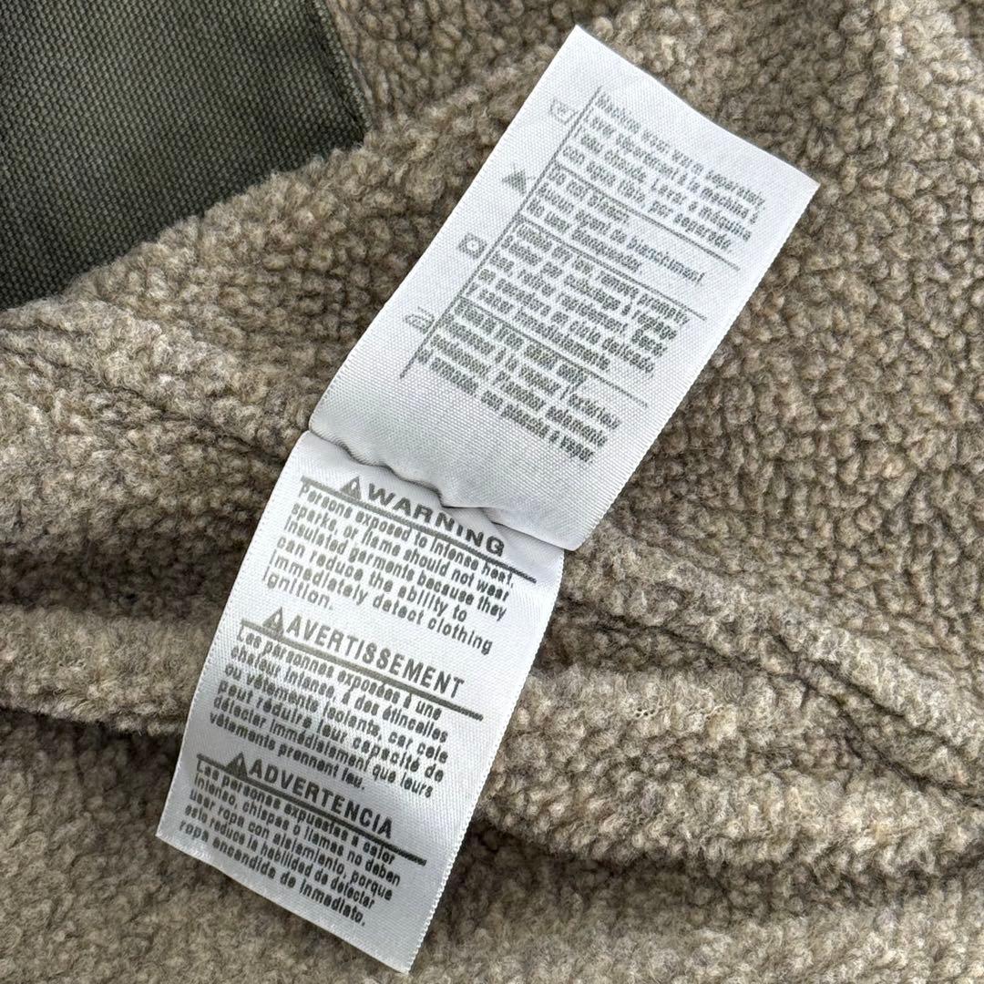 Carhartt カーハート 裏ボアダックベスト XL ARG