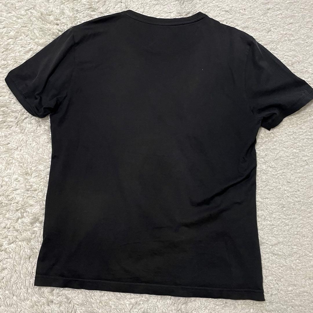 良品 朝倉未来選手着用 FENDI ロゴTシャツ ブラック XLサイズ