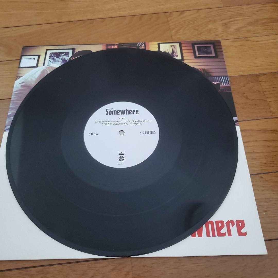 somewhere kid fresino c.o.s.a アナログレコード