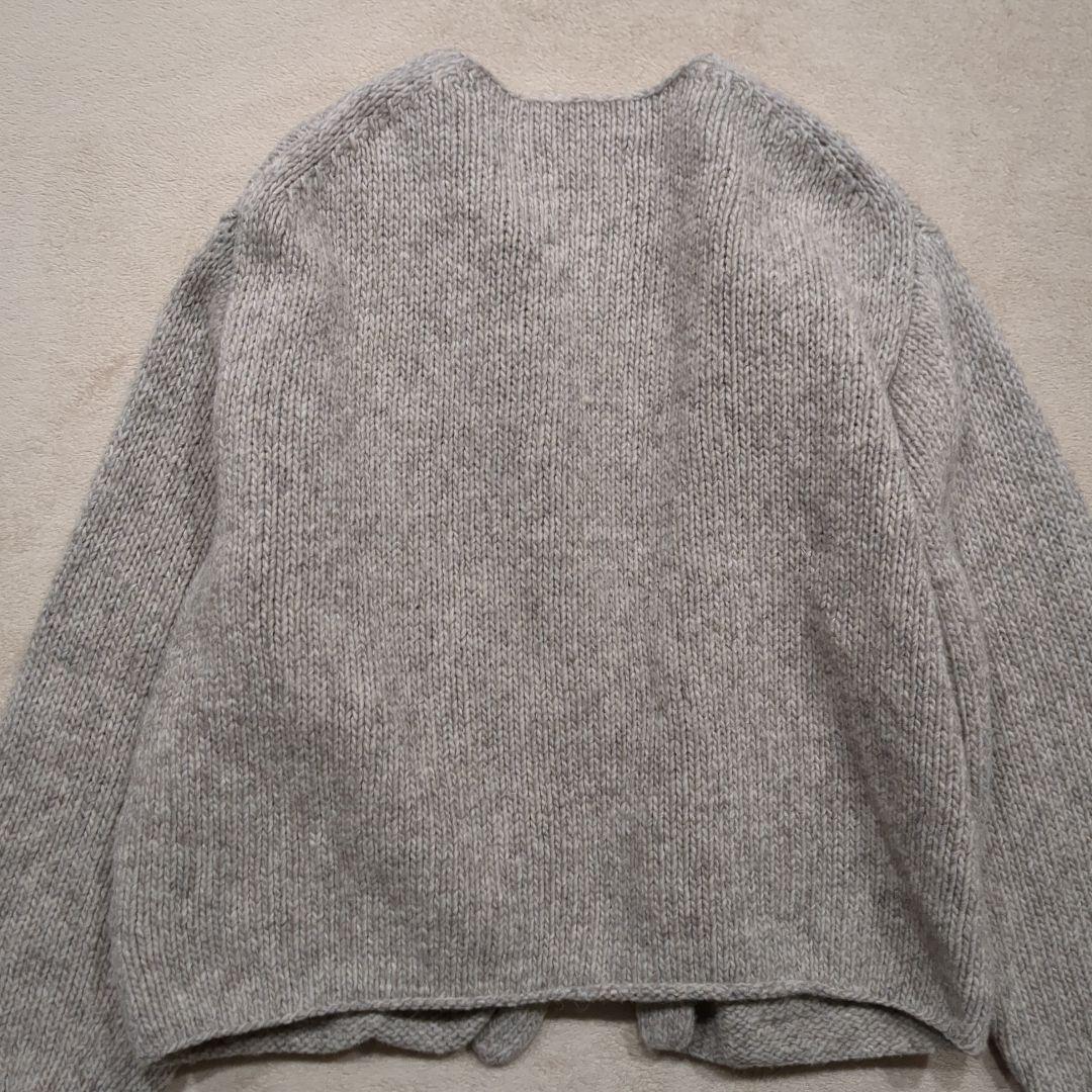 kagure かぐれ　ペルー クルーネック カーディガン
