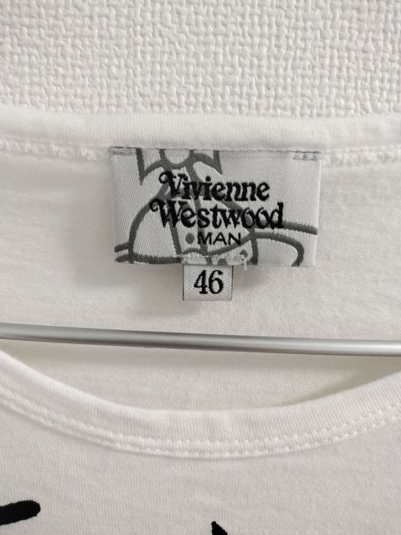 VivienneWestwood　Kiss me キャットTシャツ　オーブ刺繍