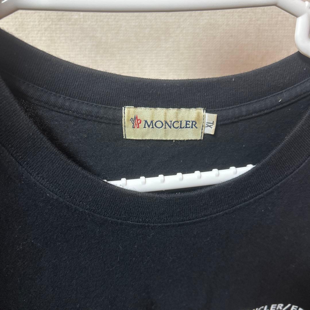 MONCLER/FRAGMENT コラボ Tシャツ XLサイズ ブラック