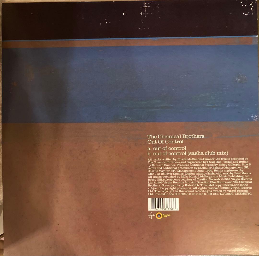 洋楽 Chemical Brothers Out Of Control UK
