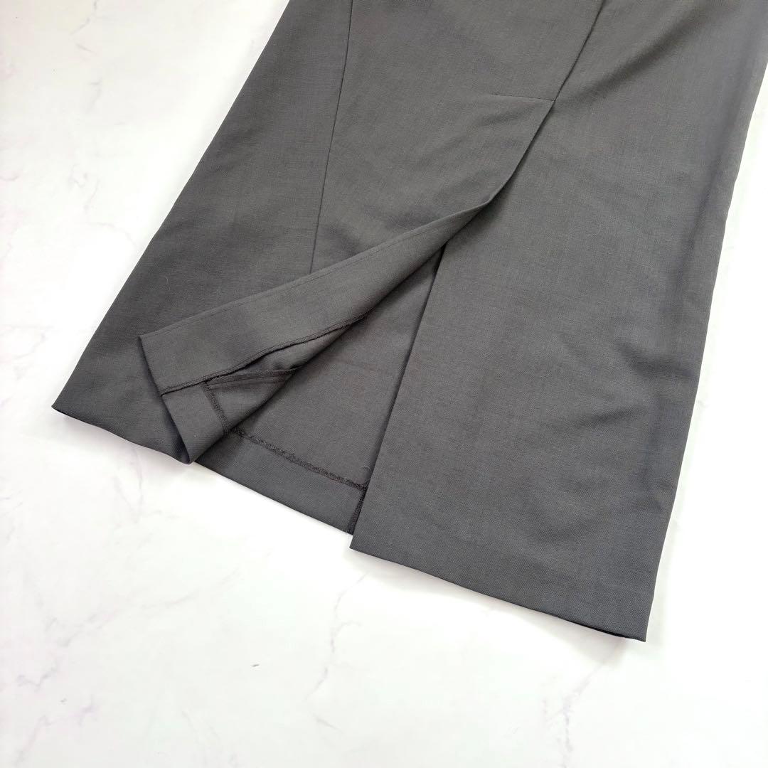 【極美品 24年】エンフォルド MASCULINE STRAIGHT SKIRT